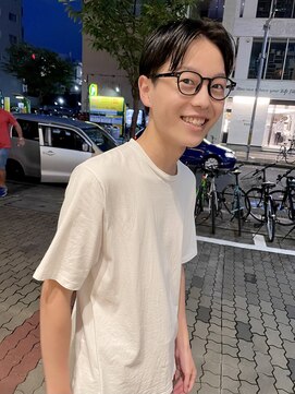 ラパンセヴェール(LA PENSEE VERT) 【センターわけショート】かき上げ/ニュアンスマッシュ