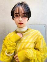 リベルテ(LIBERTE) リベルテ銀座　20代　シースルーバング×ハンサムショート