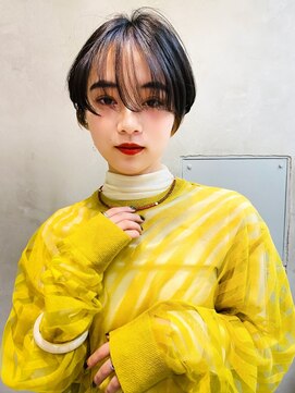 リベルテ(LIBERTE) リベルテ銀座 20代 シースルーバング×ハンサムショート