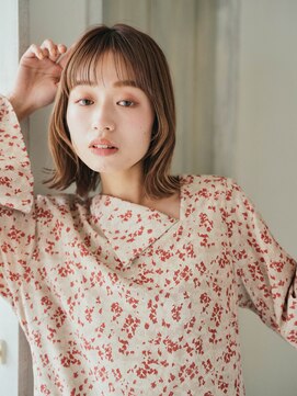 リィベ(Liibe) ボブ×顔回りレイヤー