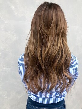 アース 東戸塚店(HAIR & MAKE EARTH) 20代30代大人かわいいモカベージュナチュラルパーマ美肌