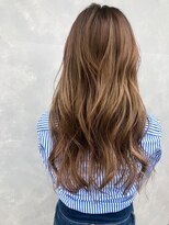 アース 東戸塚店(HAIR & MAKE EARTH) 20代30代大人かわいいモカベージュナチュラルパーマ美肌