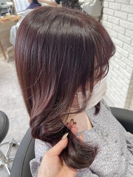 リーオオサカ(Lee Osaka) 【Lee大阪店】今が旬♪血色up！カシスブラウン/新出奈津樹