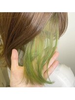 ビヨンドイー(beyond E)&nbsp;インナーブリーチ◎くすみグリーンカラー