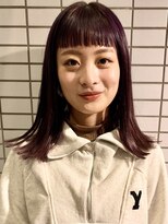 サロンドクロエ(Salon de Chloe)&nbsp;ぱつっとブルーベリーカラー