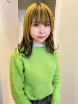 ペレ 渋谷(PELE)&nbsp;J148_イエロー×ブラック デザインカラー