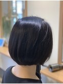 大人ショートボブ 似合わせカット