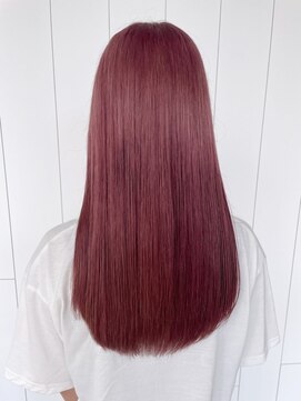 アイティー バイ アルバム 浦和店(IT by ALBUM) ピンクロング_ショコラアッシュヘルシースタイル_ba410141