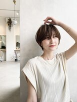 サークル(circle)&nbsp;大人可愛い20代30代40代50代小顔ショートボブ丸みショートくびれ