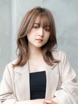 エースハバナ 渋谷(1 HAVANA) 20代30代大人ガーリーかわいいチョコレートヘア