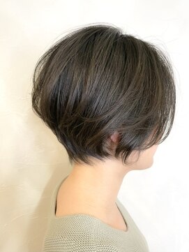 アンジェリカラボ 梅田店(ANGELICA LABO) 首が細く見えるエッジショート/20代/30代/40代【後藤】