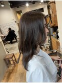 五反田駅美容室☆アッシュベージュ/軽やかレイヤースタイル