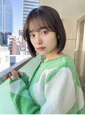 ☆【春日美月】韓国ボブ☆流れる顔周りで丸顔カバーが叶います☆