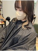 インナーカラー ベージュ