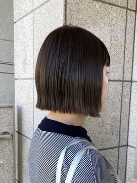 ゴーズゴー 吉祥寺(e)店(go s go) ぱつっとボブ/吉祥寺ボブ/ライン感ボブ