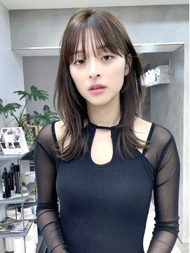 ヴェイン 渋谷(vain) ★◎くびレイヤーエモージュシルキーベージュデザインカラー