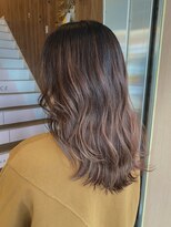 アヴァンス 天王寺店(AVANCE.)&nbsp;透明感カラー×くすみピンク