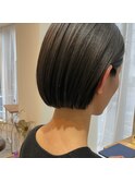 大人ツヤ髪ボブ