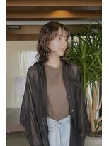 アン シュシュ(un chouchou)&nbsp;ミディアムレイヤーパーマ