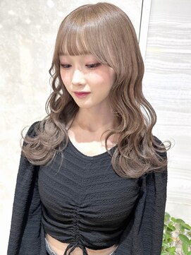 ラビス 池袋(Lovis) ワンレン/ネビージュ/小顔[エクステ/インナーカラー/韓国/池袋]