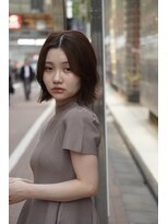 グランクラブ(GRANCLUB)&nbsp;ボブベージュ外ハネ