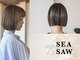シーソー(SEA SAW)の写真/白髪をカバーしながら、明るく、好きな髪色に。白髪を味方にしよう！！高い透明のあるヘアカラーデザイン♪