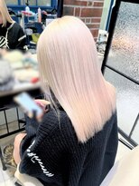 クアトログランシュ 水戸店(QUATRO×GranCieux)&nbsp;ホワイトベージュ　水戸/ブリーチ/カラー