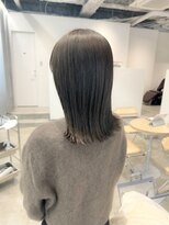 ソア(soa)&nbsp;オリーブグレージュ/透明感カラー/大阪枚方美容室