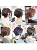 シルエットが美しい☆大人ショートボブ