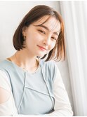 大人のカジュアルボブ