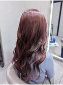 ワインレッドカラー