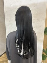 エクラートリアーラ 藤沢店(ECLART Reala) ブリーチ無しダブルカラー♪ブルーブラック