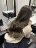 stylist高橋 【透け感たっぷり赤みのないオリーブ系カラー】