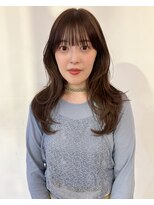 ユー トゥ イーズ(U too e's)&nbsp;韓国風レイヤーカット/透明感のあるブラウンカラー