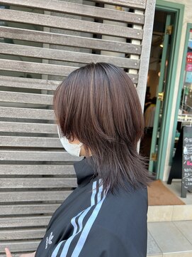 モップス 金沢文庫店(MOPS) バレない馴染みハイライト×ウルフ