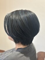 チェック アンド チャック(Check&Chack) ブルーブラックハイライトカラー/30代、40代女性