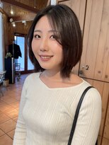 ラパンセベージュ(LA PENSEE BEIGE)&nbsp;LAPENSEE/beige/奥村/レイヤーボブ