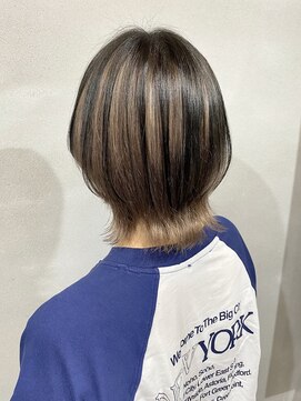 イロハ(IROHA) アンブレラカラー×ミルクティーベージュ