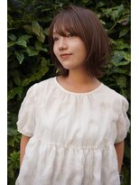 ブゾン(buZon)&nbsp;【buZonブゾン】くびれボブ×顔まわりレイヤー