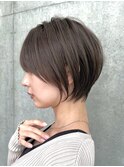 ●杉浦オリーブグレー/ショート/レイヤー/髪質改善/縮毛矯正