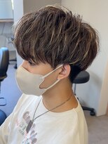 エルマーク 梅田(L-MARK)&nbsp;波巻きスパイラル/men's/ツイストスパイラル/メンズパーマ/学割