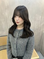 ユッカ 京橋(YUCCA)&nbsp;【YUCCA】グレージュミディアムニュアンスカラーくびれ巻き