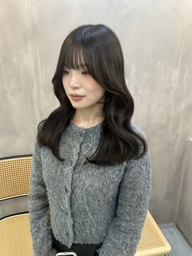 ユッカ 京橋(YUCCA) 【YUCCA】グレージュミディアムニュアンスカラーくびれ巻き