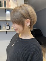 セブンベルベット(7 Velvet)&nbsp;ハイトーンショートショートボブ/くびれショート　【福岡聖容】