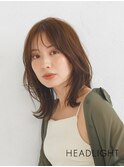 #小顔似合わせレイヤー#前髪あり#イメチェン#韓国#ミディアム