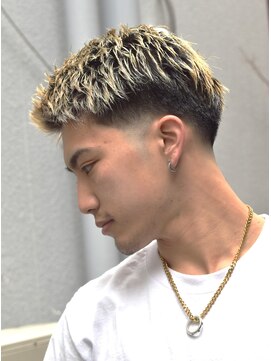 フリークバーバーショップ 烏丸御池店(FREAK BARBER SHOP) 海外ヘア/スパイキーショート/フェード/ボウズ/烏丸御池K