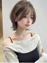 クイーン バイ ノイズ 西院(QUEEN by noism)&nbsp;大人可愛い20代30代40代小顔ウルフレイヤーボブ韓国ロング