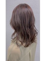ジェナ(Jena) ゆる巻きラベンダーグレージュ