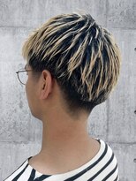 トゥルートラスト オムオム 甲府和戸(True Trust HOMME HOMME)&nbsp;メンズ ツーブロック×ホワイトメッシュ