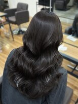 ノラキチジョウジ(NORA KICHIJOJI)&nbsp;チョコブラウンレイヤーカットシースルーバングヨシンモリ20代